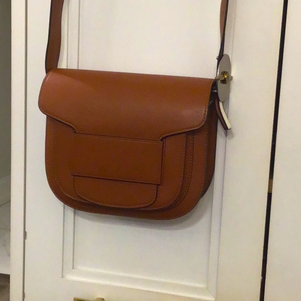 Tory Burch tan crossbody bag